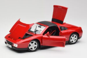 Ferrari 348 TS レッド Maisto 1:18 52119 メタル - 画像 2/8