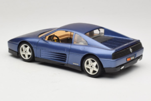 Ferrari 348tb ダークブルー メタリック Bburago 1:18 3039-B1 メタル - 画像 7/8