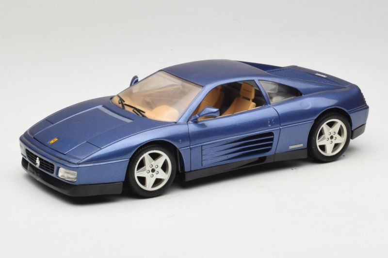 Ferrari 348tb ダークブルー メタリック Bburago 1:18 3039-B1 メタル