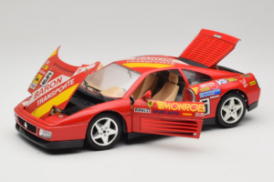 Ferrari 348 TB #5 Monroe レッド 1989 Bburago 1:18 3039-M1 メタル - 画像 2/8