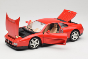 Ferrari 348tb レッド Bburago 1:18 3039-R1 メタル - 画像 2/8