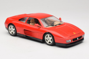 Ferrari 348tb レッド Bburago 1:18 3039-R1 メタル - 画像 6/8