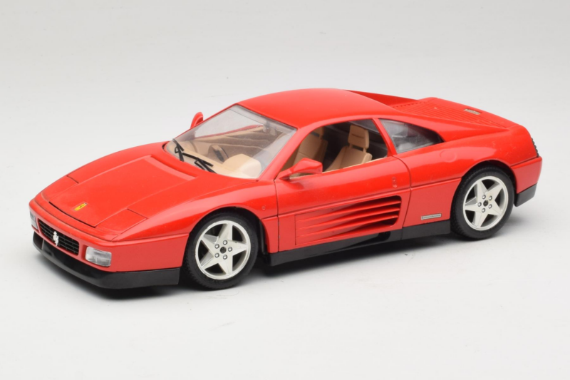 Ferrari 348tb レッド Bburago 1:18 3039-R1 メタル