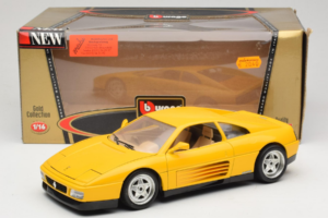 Ferrari 348 TB イエロー Replacement Box Bburago 1:18 3039-R2 メタル - 画像 8/8
