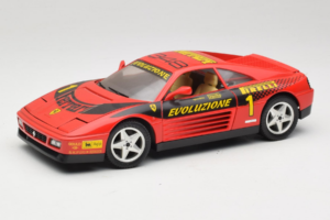 Ferrari 348 ts Evoluzione #1 レッド Mira 1:18 6112 メタル