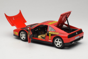 Ferrari 348 ts Evoluzione #1 レッド Mira 1:18 6112 メタル - 画像 5/8