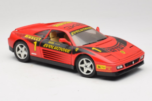 Ferrari 348 ts Evoluzione #1 レッド Mira 1:18 6112 メタル - 画像 6/8