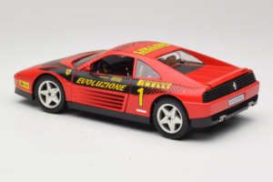 Ferrari 348 ts Evoluzione #1 レッド Mira 1:18 6112 メタル - 画像 7/8
