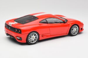 Ferrari 360 Challenge Stradale レッド Hot Wheels 1:18 C0407 メタル - 画像 3/8