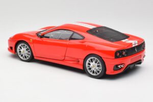 Ferrari 360 Challenge Stradale レッド Hot Wheels 1:18 C0407 メタル - 画像 7/8