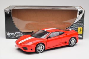 Ferrari 360 Challenge Stradale レッド Hot Wheels 1:18 C0407 メタル - 画像 8/8