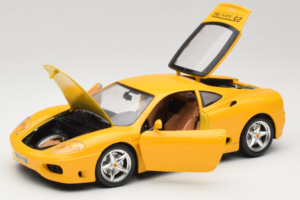 Ferrari 360 Modena 25 Jahre FMC イエロー Bburago 1:18 3358-Y1 メタル - 画像 2/8