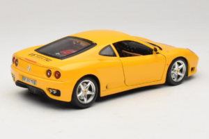 Ferrari 360 Modena 25 Jahre FMC イエロー Bburago 1:18 3358-Y1 メタル - 画像 3/8