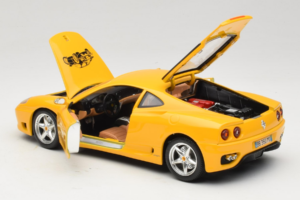 Ferrari 360 Modena 25 Jahre FMC イエロー Bburago 1:18 3358-Y1 メタル - 画像 5/8