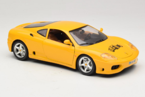 Ferrari 360 Modena 25 Jahre FMC イエロー Bburago 1:18 3358-Y1 メタル - 画像 6/8