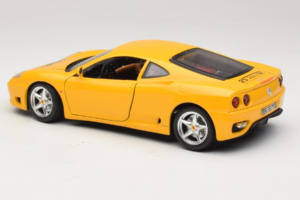 Ferrari 360 Modena 25 Jahre FMC イエロー Bburago 1:18 3358-Y1 メタル - 画像 7/8