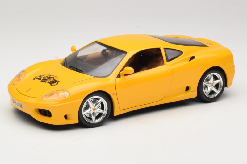 Ferrari 360 Modena 25 Jahre FMC イエロー Bburago 1:18 3358-Y1 メタル