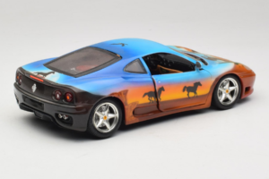 Ferrari 360 Modena Bracio Gotz Running Horses Livery Bburago 1:18 3358-B1 メタル - 画像 3/8