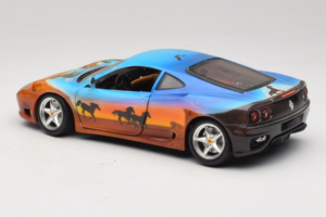 Ferrari 360 Modena Bracio Gotz Running Horses Livery Bburago 1:18 3358-B1 メタル - 画像 7/8