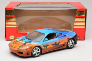 Ferrari 360 Modena Bracio Gotz Running Horses Livery Bburago 1:18 3358-B1 メタル - 画像 8/8