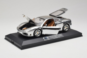 Ferrari 360 Modena Chrome Silver リミテッドエディション Exclusive Cars 1:18 EC004 メタル - 画像 3/9