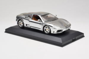 Ferrari 360 Modena Chrome Silver リミテッドエディション Exclusive Cars 1:18 EC004 メタル - 画像 6/9