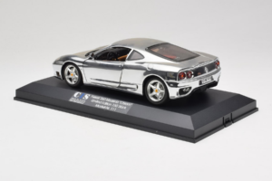 Ferrari 360 Modena Chrome Silver リミテッドエディション Exclusive Cars 1:18 EC004 メタル - 画像 7/9