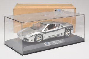 Ferrari 360 Modena Chrome Silver リミテッドエディション Exclusive Cars 1:18 EC004 メタル - 画像 9/9