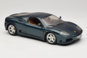 Ferrari 360 Modena ダークグリーンメタリック Bburago 1:18 3358-G2 メタル - 画像 5/7