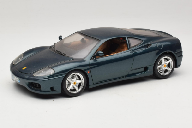 Ferrari 360 Modena ダークグリーンメタリック Bburago 1:18 3358-G2 メタル