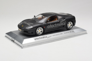 Ferrari 360 Modena Efecmetal ブラック マット リミテッドエディション Exclusive Cars 1:18 EC003 メタル - 画像 2/8