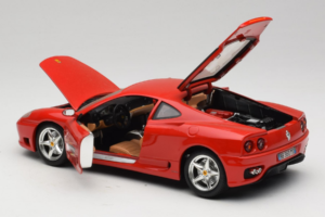 Ferrari 360 Modena Energizer レッド Bburago 1:18 3358-P3 メタル - 画像 5/8