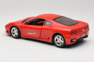 Ferrari 360 Modena Energizer レッド Bburago 1:18 3358-P3 メタル - 画像 7/8