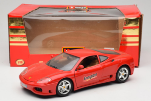 Ferrari 360 Modena Energizer レッド Bburago 1:18 3358-P3 メタル - 画像 8/8