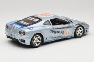 Ferrari 360 Modena Expert #1 シルバー Bburago 1:18 3348-S1 メタル - 画像 3/8