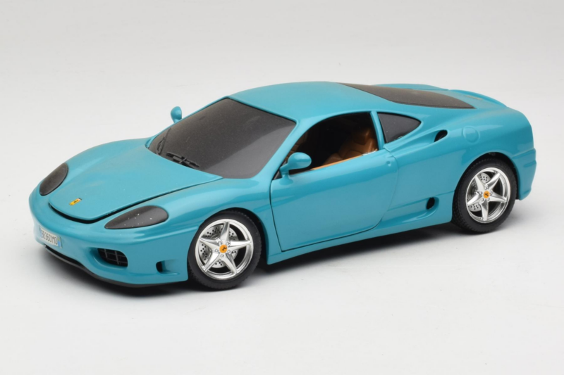 Ferrari 360 Modena Migros リミテッドエディション 333台 ブルー Bburago 1:18 3358-G1 メタル