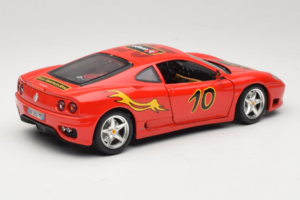 Ferrari 360 Modena #10 5 Jahre IG Bburago レッド Bburago 1:18 3358-P2 メタル - 画像 3/8