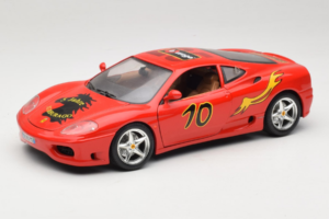 Ferrari 360 Modena #10 5 Jahre IG Bburago レッド Bburago 1:18 3358-P2 メタル