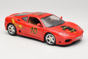 Ferrari 360 Modena #10 5 Jahre IG Bburago レッド Bburago 1:18 3358-P2 メタル - 画像 6/8