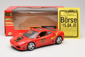 Ferrari 360 Modena #10 5 Jahre IG Bburago レッド Bburago 1:18 3358-P2 メタル - 画像 8/8