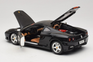 Ferrari 360 Modena #14 ブラック リミテッドエディション Bburago 1:18 3368-B1 メタル - 画像 5/8