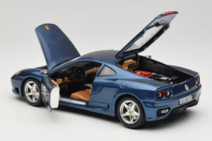 Ferrari 360 Modena #15 リミテッドエディション ブルーメタリック Bburago 1:18 3358-F1 メタル - 画像 5/8