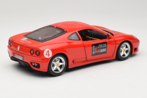 Ferrari 360 Modena Bevro International #4 リミテッドエディション 111台 レッド Bburago 1:18 3358-P1 メタル - 画像 3/8