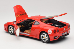 Ferrari 360 Modena Bevro International #4 リミテッドエディション 111台 レッド Bburago 1:18 3358-P1 メタル - 画像 5/8