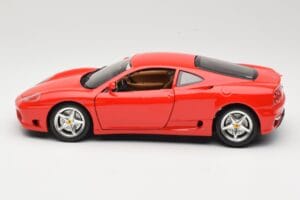 Ferrari 360 Modena レッド Bburago 1:18 3358 メタル - 画像 4/8