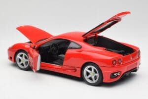 Ferrari 360 Modena レッド Hot Wheels 1:18 25736 メタル - 画像 5/8