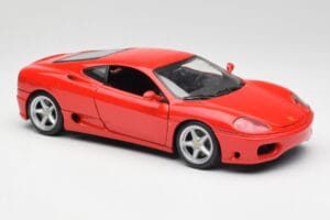 Ferrari 360 Modena レッド Hot Wheels 1:18 25736 メタル - 画像 6/8