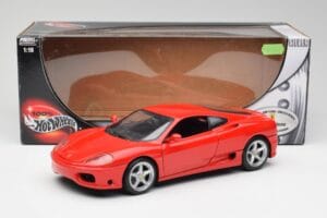 Ferrari 360 Modena レッド Hot Wheels 1:18 25736 メタル - 画像 8/8