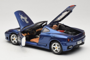 Ferrari 360 Modena Targa リミテッドエディション 333台 パープルメタリック Bburago 1:18 3348-F1 メタル - 画像 5/8