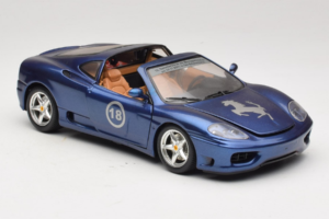 Ferrari 360 Modena Targa リミテッドエディション 333台 パープルメタリック Bburago 1:18 3348-F1 メタル - 画像 6/8